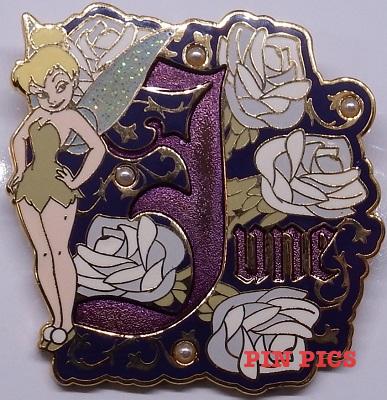 DLR - Tinker Bell Birthstone Collection 2009 - June (Pearl)