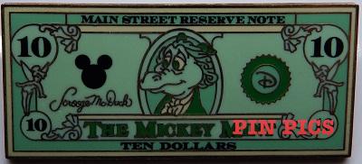 The Mickey Mint - $10 Dollar Bill (Figment)