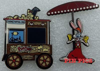 DLR - Roger Rabbit Popcorn Vendor 2 Pin Set
