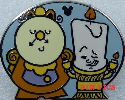 WDW - Hidden Mickey 2019 - Duos - Cogsworth and Lumiere 