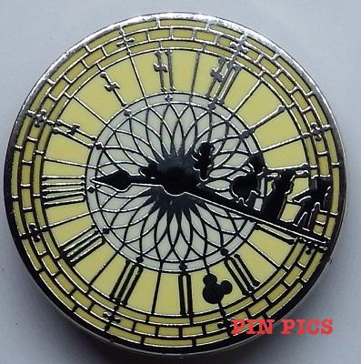 WDW - 2011 Hidden Mickey Completer Pin - United Kingdom Collection - Peter Pan Clock Face (PWP)