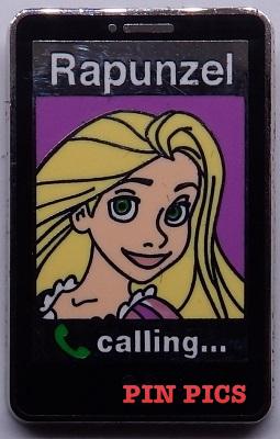 WDW - 2014 Hidden Mickey Series - Princess Mobile Phones - Rapunzel