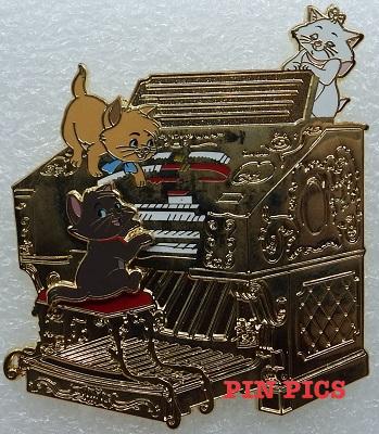DSSH - Marie, Toulouse and Berlioz - Aristocats - Organ - D23