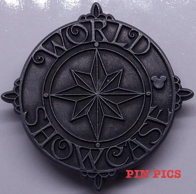 WDW - 2011 Hidden Mickey Series - Retro Icon Collection - World Showcase Compass Logo