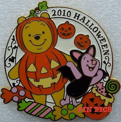 TDR - Pooh & Piglet - Pumpkin - Halloween 2010 - TDL
