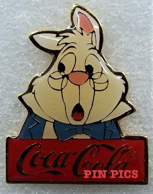 WDW - White Rabbit - 15th Anniversary - 1986 Coca-Cola Framed Set - Alice in Wonderland