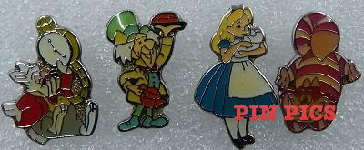 JDS - Alice in Wonderland - Mini 4 Pin Set
