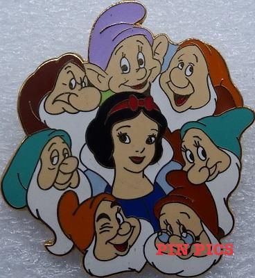 Snow White and Seven Dwarfs - Happy - Grumpy - Sleepy - Doc - Dopey - Bashful - Sneezy