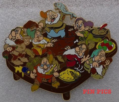 DS - Dopey, Doc, Happy, Bashful, Grumpy, Sneezy and Sleepy - Snow White and the Seven Dwarfs - Thanksgiving Dinner - Proof