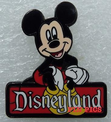 DLR - Sitting on Disneyland Sign Series (Mickey Mouse)