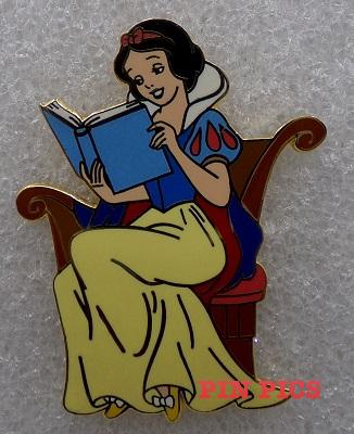 Reading a Book - 2 Pin Set (Snow White Only)
