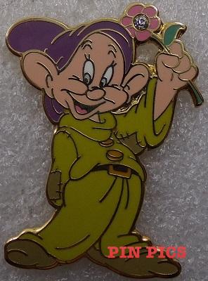 Dopey Holding a Jeweled Flower