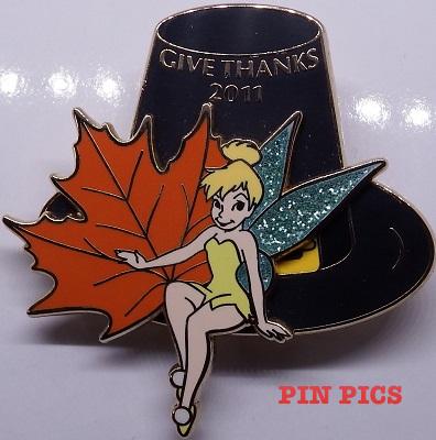 Thanksgiving Day 2011 - Tinker Bell with Pilgrim Hat (ARTIST PROOF)