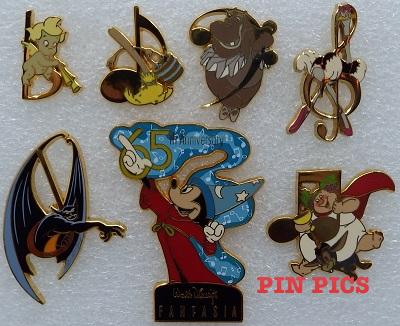 Disney Catalog - Fantasia Boxed Pin Set
