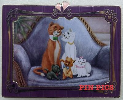 DS - Duchess, O'Malley, Marie, Toulouse and Berlioz - Aristocats - Classics - Jumbo and Easel
