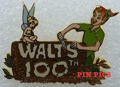 JDS - Peter Pan, Tinker Bell - Walt's 100th - Works of Art - Carving