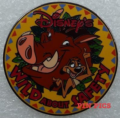Disney's Wild About Safety (Logo Pin)