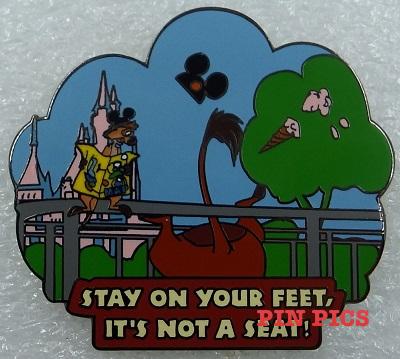Wild about Safety - Stay on Your Feet, It's Not a Seat
