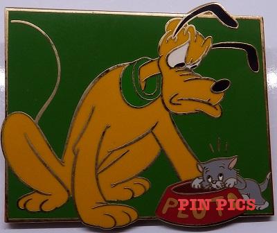 Disney Auctions - Pluto & Kitty at Bowl
