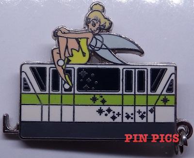WDW - Tinker Bell - Peter Pan - Monorail Tin -  Mystery