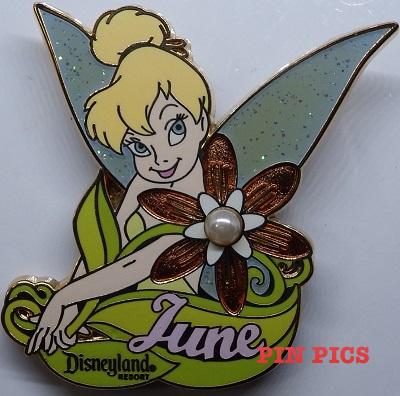 DLR - Tinker Bell - Birthstone Collection - June - Pearl