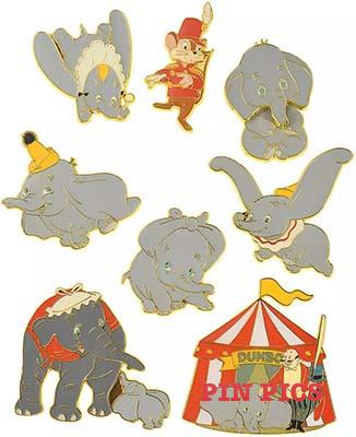 JDS - Dumbo - 80th Anniversary - 8 Pin Set