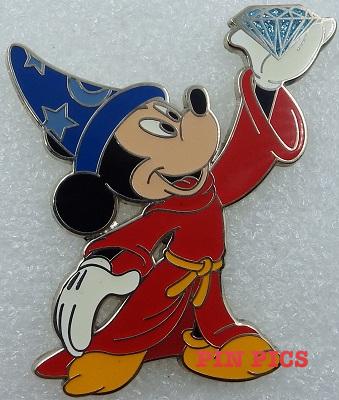 WDI - Sourcerer Mickey - Disneyland 60th Diamond Celebration - Fantasia