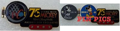 WDW - Mickey Mouse - 75 Years With Mickey - Passholder Exclusive
