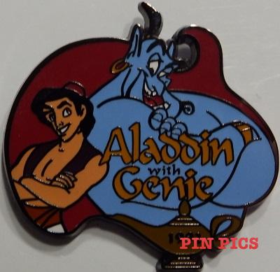 DIS - Aladdin and Genie - 1992 - 100 Years of Dreams - Pin 63