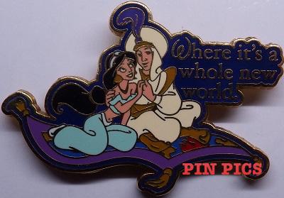 Aladdin & Jasmine - Where Dreams Come True - Card Collection