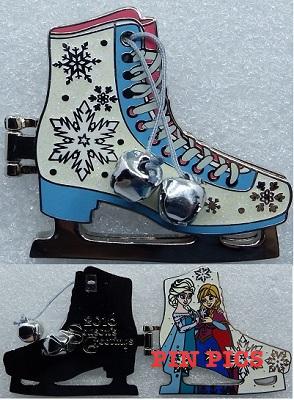 Season Greetings - Anna and Elsa - Ice Skate - Frozen