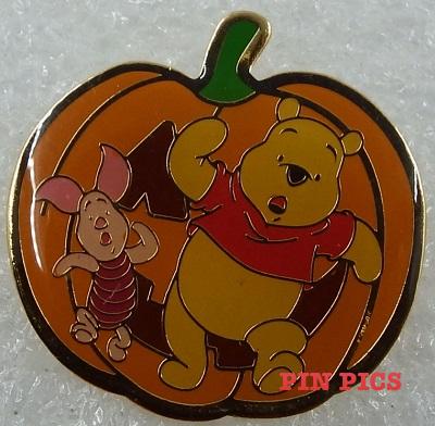 JDS - Pooh & Piglet - Pumpkin - Halloween