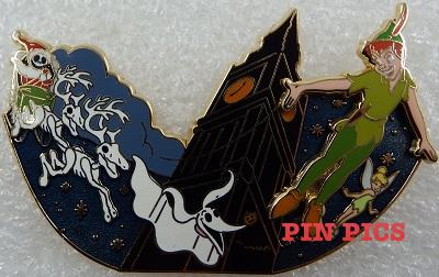 WDI Nightmare Classics Pin: Jack and Zero in Peter Pan