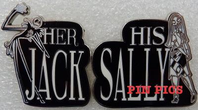 His Sally / Her Jack Two Pin Set