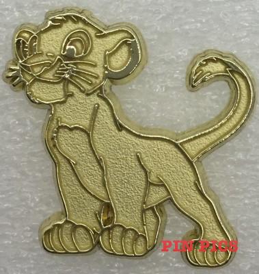 DMC - Gold Simba - Lapel Pin
