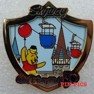 WDW - Skyway - Pooh - Attraction Crests