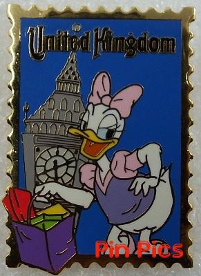 JDS - Daisy Duck - United Kingdom - The DS Stamp - Walt Disney 100th Year