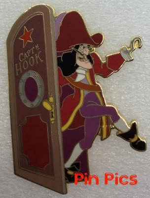 Disney Auctions - Captain Hook - Peter Pan - Dressing Room Door