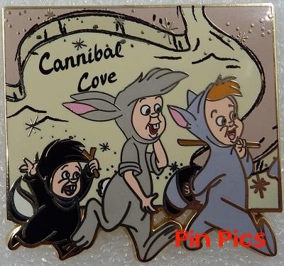 Peter Pan 65th Anniversary Collection - Lost Boys (Tootles, Nibs, Twin) - Neverland Map Mystery - Reveal