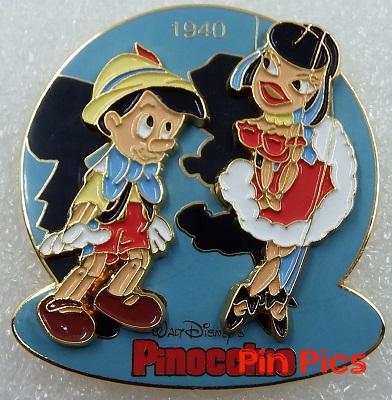 M&P - Pinocchio & Puppet - Pinocchio 1940 - History of Art 2002