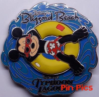 WDW - Mickey Floating (Blizzard Beach/Typhoon Lagoon) Spinner