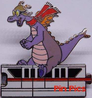 WDW - Gold Card Collection - Red Monorail (Figment)
