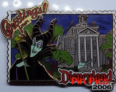 DLR - Greetings From Disneyland® Resort 2006 (Maleficent at Haunted Mansion)