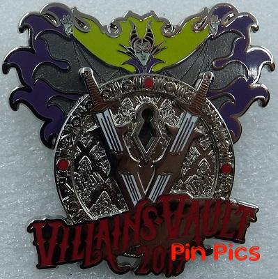 DLR - Villains Vault 2017 - Maleficent Slider Pin