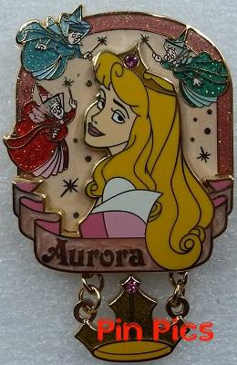 Princess Icons (Aurora) 3D/Dangle