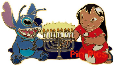 DS - Lilo and Stitch - Menorah - Hanukkah