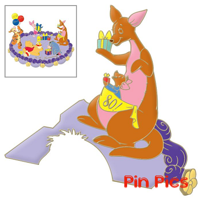 DS - Kanga and Roo - Winnie the Pooh - 80th Anniversary  - Cake - Puzzle