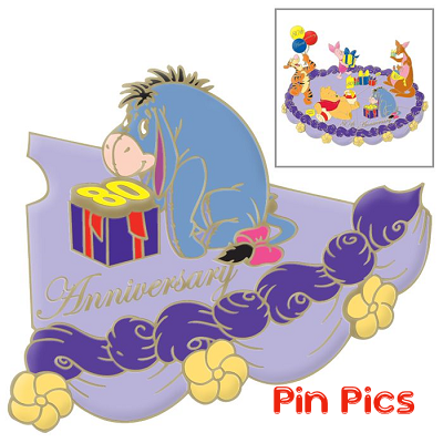 DS - Eeyore - Winnie the Pooh - 80th Anniversary - Cake - Puzzle