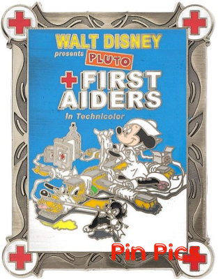 DS - Pluto, Minnie and Figaro - First Aiders - Poster