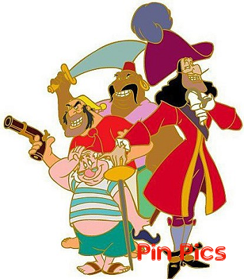 Disney Auctions - Captain Hook & Crew (Jumbo)